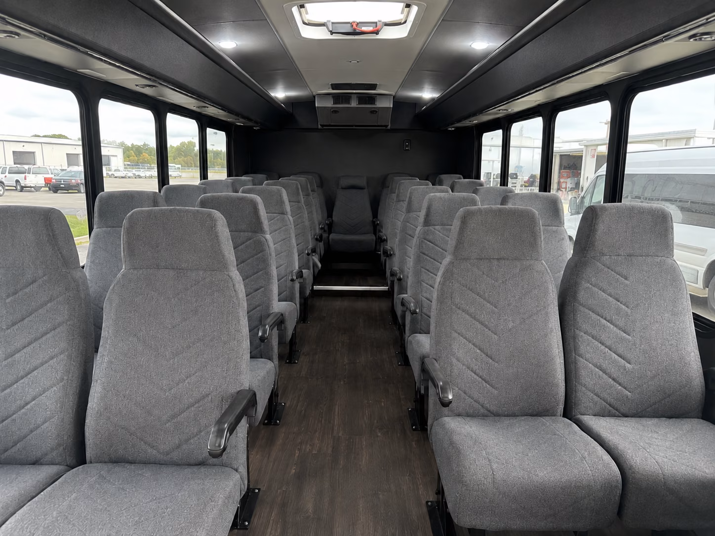 kirkland 18 passenger minibus inside