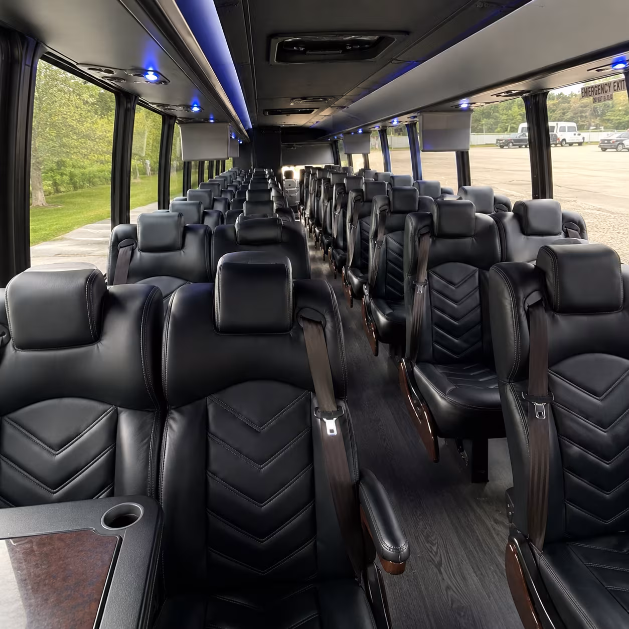 kirkland 25 passenger minibus inside