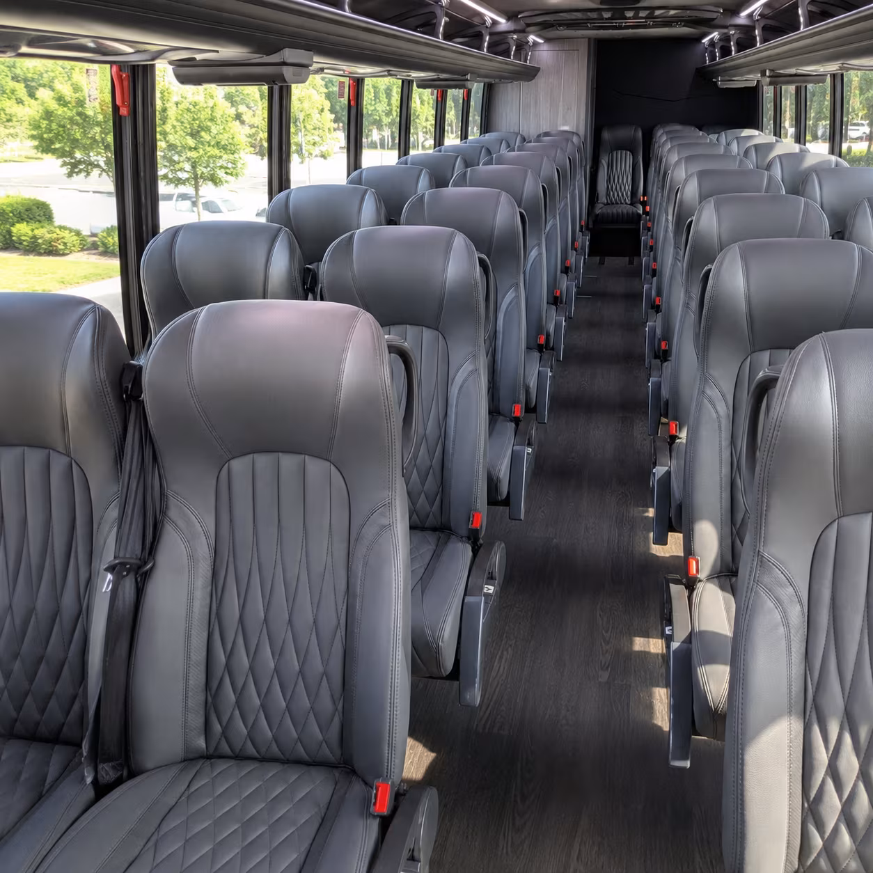 kirkland 30 passenger minibus inside