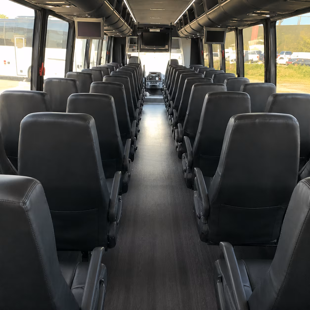 kirkland 30 passenger minibus interior