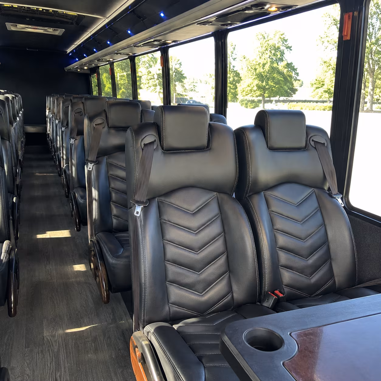 kirkland 35 passenger minibus inside