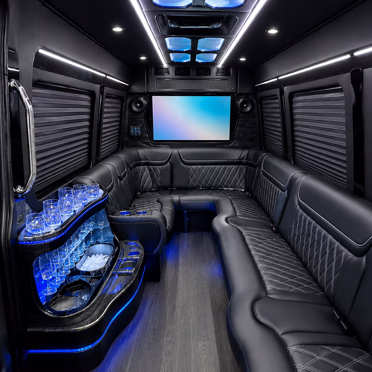 kirkland party bus inside