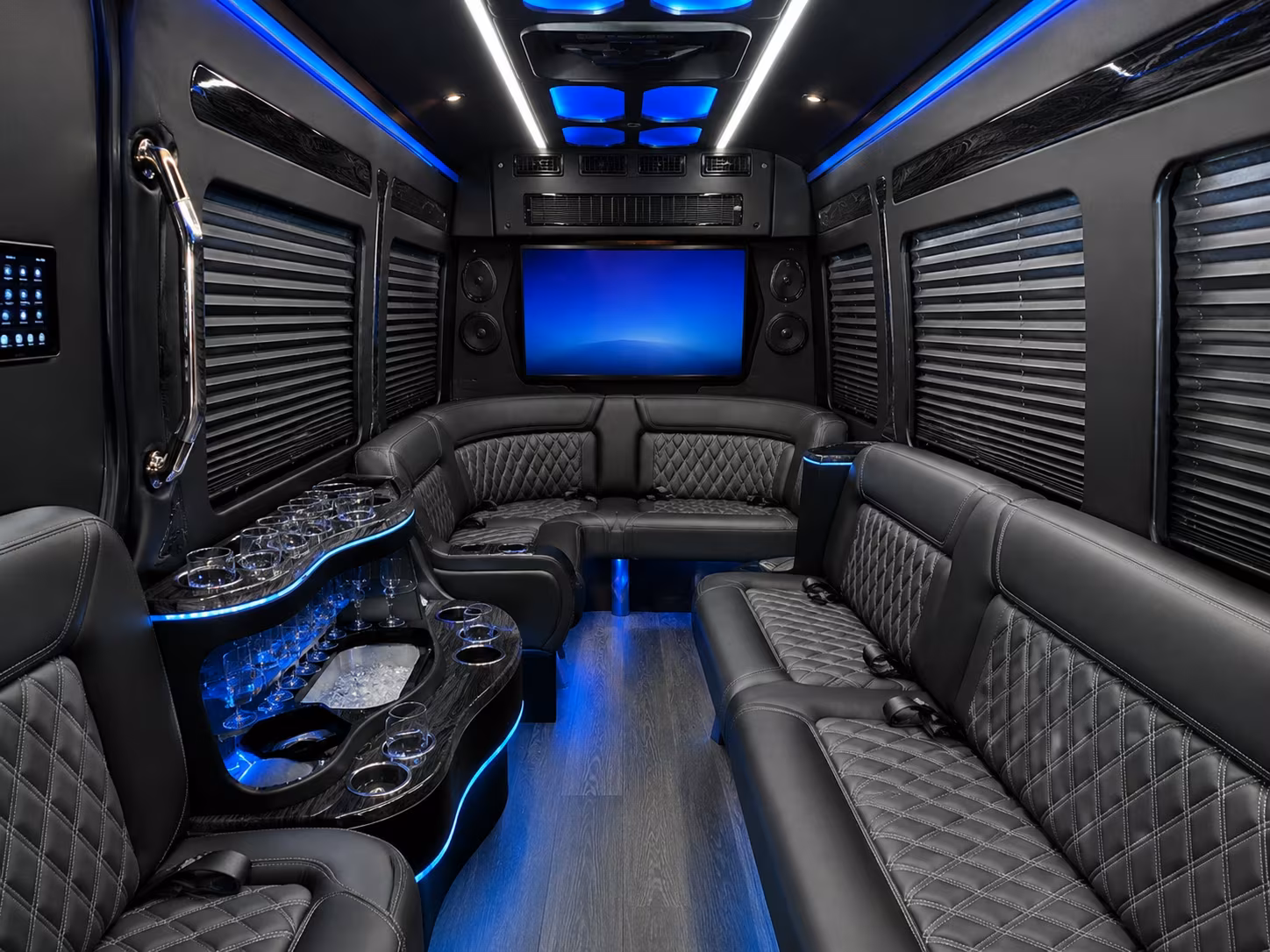 kirkland sprinter limousine inside