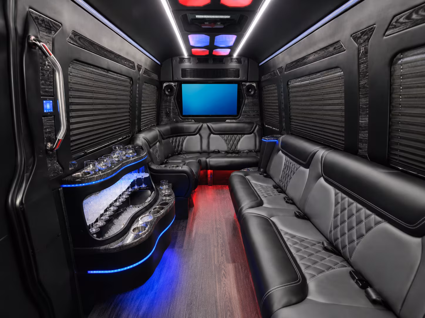 kirkland sprinter limousine interior