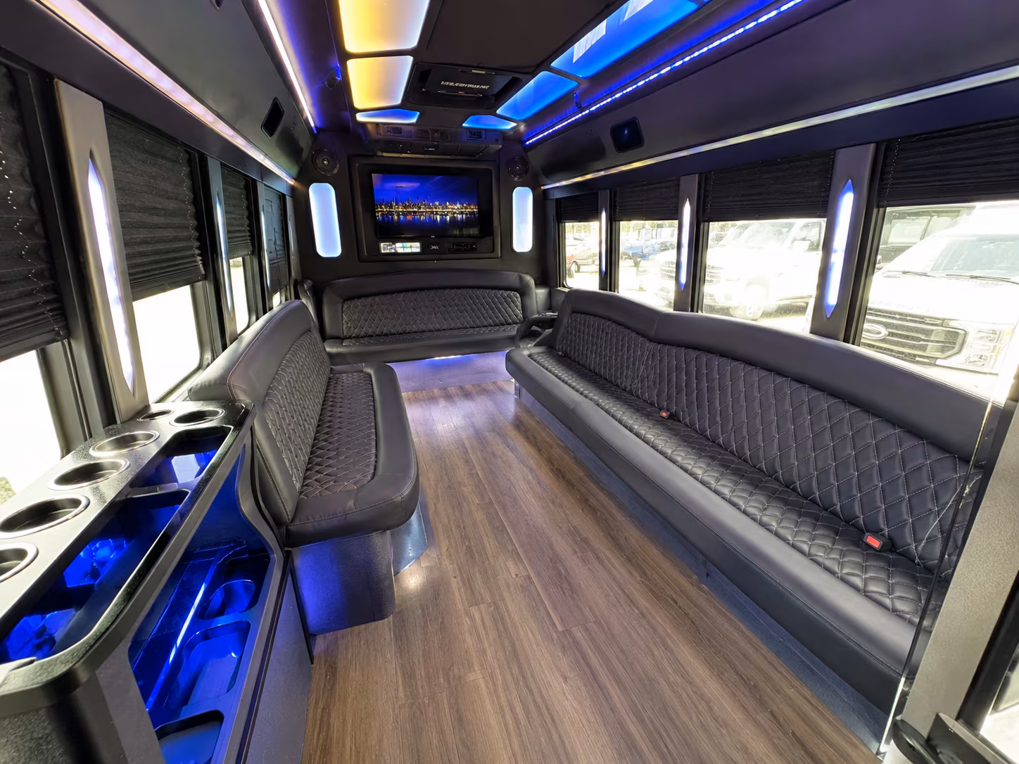 party bus rentals for juanita high school and lake washington high school proms
